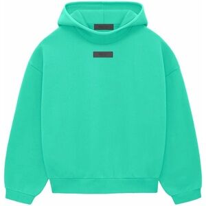 NWOT Fear of God Essentials Pullover Hoodie Teal